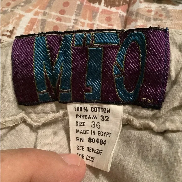 2/$5 Mens Casual Cruise/Resort Drawstring Pants - Picture 5 of 5